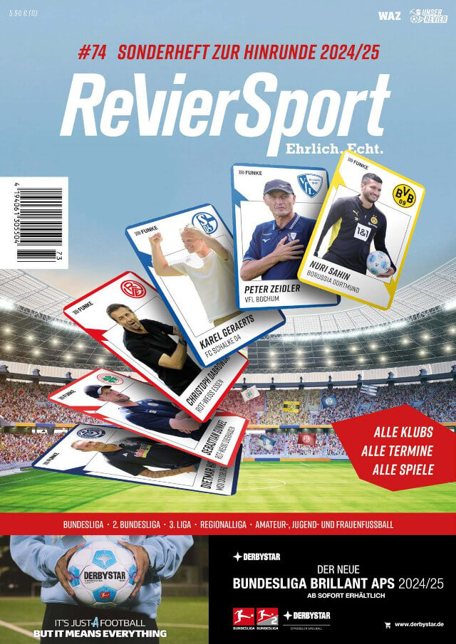 RevierSport - Sonderheft zur Hinrunde 2024/2025
(Versand erfolgt ab 22. August)