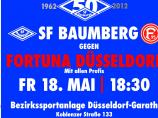 SF Baumberg: Jubiläumsspiel gegen Fortuna Düsseldorf