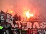 Frankfurt: Eintracht setzt ein Zeichen gegen Pyrotechnik