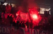 3. Liga: Rostock-Fans provozieren Spielunterbrechung