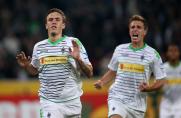 borussia mönchengladbach, Max Kruse, Patrick Hermann, Saison 2013/2014, borussia mönchengladbach, Max Kruse, Patrick Hermann, Saison 2013/2014