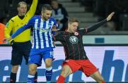 Hertha behauptet Platz drei: Frankfurt taumelt weiter