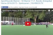 Kreispokal: Sportfreunde Wanne – SV Wanne 11 im Spielvideo