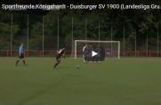 SF Königshardt – Duisburger SV: Der Video-Spielbericht