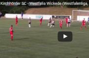 Kirchhörder SC – Westfalia Wickede: Das Video zum Spiel