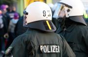 Polizeieinsatz, Wuppertaler SV, VfB Homberg, Saison 2014/15, Polizeieinsatz, Wuppertaler SV, VfB Homberg, Saison 2014/15