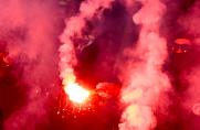 Wuppertaler SV, VfB Homberg, Pyrotechnik, Ultras Wuppertal, Saison 2014/15, Wuppertaler SV, VfB Homberg, Pyrotechnik, Ultras Wuppertal, Saison 2014/15