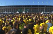 berlin, Fans, Borussia Dortmund, Olympiastadion, DFB-Pokalfinale, berlin, Fans, Borussia Dortmund, Olympiastadion, DFB-Pokalfinale