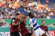 msv duisburg, 1. FC Nürnberg, DFB-Pokal, Kingsley Onuegbu, Saison 2017/18, msv duisburg, 1. FC Nürnberg, DFB-Pokal, Kingsley Onuegbu, Saison 2017/18