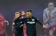 3:2-Sieg in Unterzahl: Hertha düpiert RB Leipzig