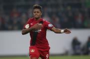 Leon Bailey, DFB-Pokal Gladbach - Leverkusen 17/18