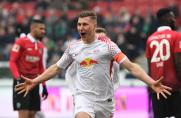 Bundesliga: Leipzig zittert sich zum Sieg in Hannover