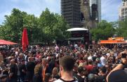 Eintracht Frankfurt, Fans, Gedächtniskirche, DFB-Pokalfinale.