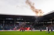 Pyro-Wahnsinn in Mannheim: Das sagen Spieler und Polizei