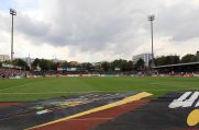 Das Südstadion: Die Heimat des Fußball-Regionalligisten Fortuna Köln.