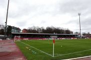 Die Heimat des Fußball-Regionalligisten Fortuna Köln: das Südstadion.