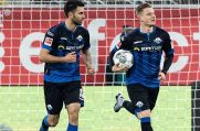 Marlon Ritter (rechts) bestritt elf Bundesligaspiele für den SC Paderborn.