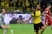 Alcacer jubelt, Neuer motzt: Der Spanier erzielt in einem spektakulären Duell das 3:2 für den BVB.