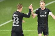 Der SV Rödinghausen um Kapitän Daniel Flottmann hat am Mittwochabend beim BVB II mit 2:1 gewonnen.