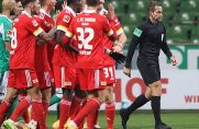 Union Berlin siegte mit 2:0 beim SV Werder Bremen.