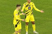 Enttäuschung bei Manuel Akanji und Thomas Meunier.