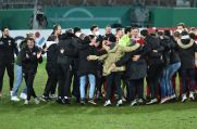 Eine echte Einheit: Dieser Mannschaft von Rot-Weiss Essen ist im DFB-Pokal noch einiges zuzutrauen.