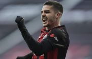 SGE-Goalgetter Andre Silva leitete den Erfolg seiner Farben gegen den 1. FC Köln ein weiteres Mal ein.