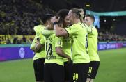 B-Elf und Mini-Kulisse: BVB dank Hazard im Achtelfinale