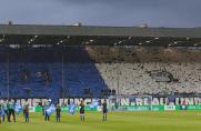 VfL Bochum: Vor Augsburg-Spiel - VfL-Fans mit riesiger Choreo