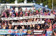 Wuppertaler SV: So huldigten die WSV-Ultras Wuppertaler Kultband zum Abschied auf Schalke