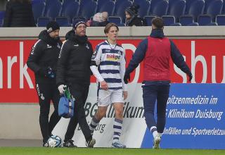 MSV Duisburg: Jander verletzt - Mai: „Müssen weitermachen!“