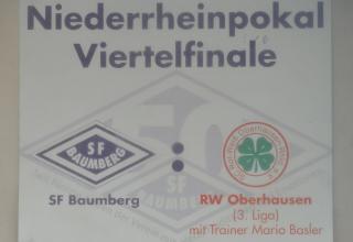 2012 fand das Baumberg-Heimspiel gegen RWO noch im Mega-Stadion statt.
