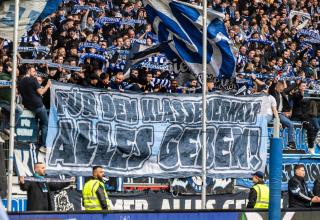 Die Fans des MSV Duisburg beim Heimsieg gegen Saarbrücken vor zwei Wochen.