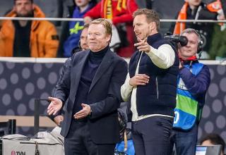 Ronald Koemann (links) mit DFB-Trainer Julian Nagelsmann. 