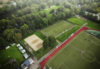 Die Sportanlage des SC Werden-Heidhausen im Löwental wird am Wochenende geschlossen bleiben.
