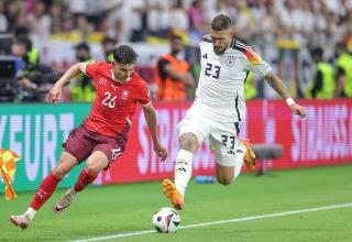 Die beste TV-Quote erreichte das EM-Spiel Deutschland gegen die Schweiz. 