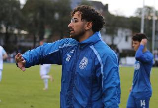 Ismail Jaroui, Co-Trainer der SSVg Velbert, freut sich auf das Testspiel gegen den VfL Bochum.