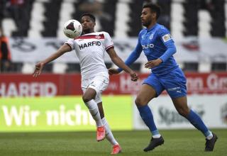 Für Jesse Tugbenyo (rechts) geht es beim MSV Duisburg weiter.