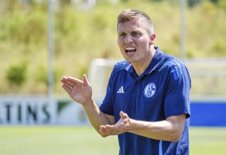 Schalkes U23-Trainer Jakob Fimpel.