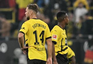 Bleiben sie bei Borussia Dortmund? Niclas Füllkrug (l.) und Youssoufa Moukoko.