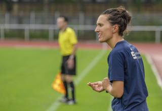 VfL-Trainerin Kyra Malinowski.