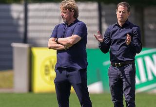 Beim BVB herrscht Unruhe um Sven Mislintat (links). 