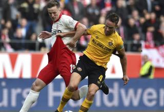 Tim Knipping (rechts) in Diensten von Dynamo Dresden.