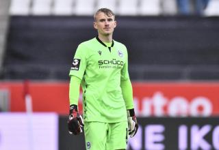 Jonas Kersken musste mit Bielefeld ins Elfmeterschießen.