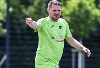 Raphael Steinmetz beim Fußball Testspiel SW Alstaden gegen SF Katernberg