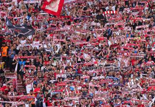 RB Leipzig bekommt den Gästeblock in Essen nicht voll. 