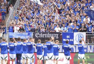 Schalke kann sich auch auswärts auf die Fans verlassen.