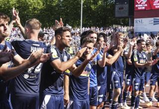 Jubel beim MSV Duisburg.