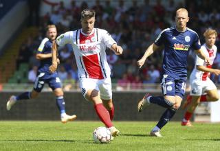 Moritz Stoppelkamp war am 5. Spieltag der Regionalliga West einmal mehr der Mann des Tages für RWO.