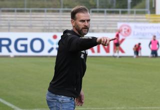 Rene Klingbeil, Trainer des Wuppertaler SV.